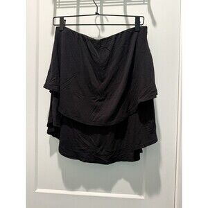 Free People Beach Strapless Relaxed Fit Oversized Layered Tunic Top Size Small S